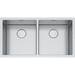 Franke FPS2X1201616 Stainless Steel Undermount Double Bowl Kitchen Sink