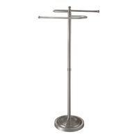  Spa Towel Rack Bathroom Accessory - Satin Nickel