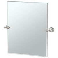  Tavern Square / Rectangular Mirror - Polished Nickel