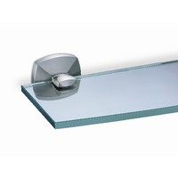  Jewel Vanity Shelf Bathroom Accessory - Satin Nickel