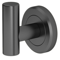  Latitude 2 Robe Hook Bathroom Accessory - Matte Black