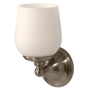 G1651 Oldenburg 1 Bulb Wall Sconce - Satin Nickel