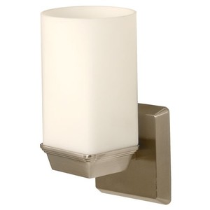 G1671 Philadelphia 1 Bulb Wall Sconce - Satin Nickel G1671 Philadelphia 1 Bulb Wall Sconce - Satin Nickel