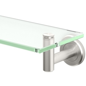 G4296 Latitude 2 Vanity Shelf Bathroom Accessory - Satin Nickel