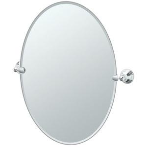 G4359 Charlotte Oval Mirror - Chrome G4359 Charlotte Oval Mirror - Chrome