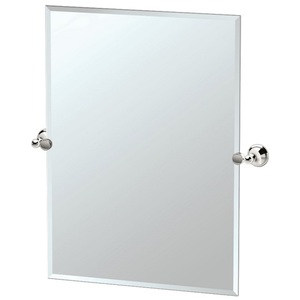 G4589S Laurel Avenue Square / Rectangular Mirror - Polished Nickel