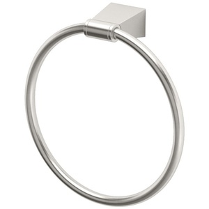 GAT4732 Bleu Towel Ring Bathroom Accessory - Satin Nickel GAT4732 Bleu Towel Ring Bathroom Accessory - Satin Nickel