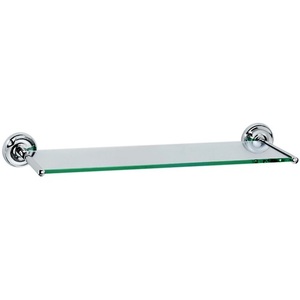 G5077 Designer II Vanity Shelf Bathroom Accessory - Chrome