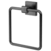 Gatco G4052MX Matte Black Towel Ring