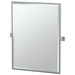 Gatco G4059FS Chrome Square/Rectangular Mirror