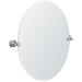 Gatco G4159 Satin Nickel Oval Mirror