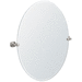 Gatco G4159LG Satin Nickel Oval Mirror