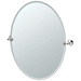 Gatco G4589LG Polished Nickel Oval Mirror