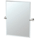 Gatco G4589S Polished Nickel Square/Rectangular Mirror