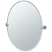 Gatco G5239LG Chrome Oval Mirror