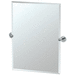 Gatco G5239S Chrome Square/Rectangular Mirror