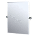 Gatco G4359S Chrome Square/Rectangular Mirror