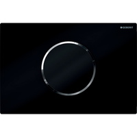  Sigma10 Toilet Tank Lever Bathroom Accessory - Black / Polished Chrome