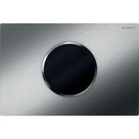  Sigma10 Toilet Tank Lever Bathroom Accessory - Brushed Stainless Steel/Polished Stainless Steel