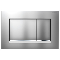  Sigma30 Toilet Tank Lever Bathroom Accessory - Matte Chrome / Polished Chrome