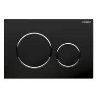  Sigma20 Toilet Tank Lever Bathroom Accessory - Matee Black / Polished Chrome