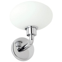  Hotelier 1 Bulb Wall Sconce - Polished Chrome