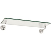  Columnar Vanity Shelf Bathroom Accessory - Polished Chrome