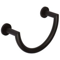  Kubic Towel Ring Bathroom Accessory - Matte Black