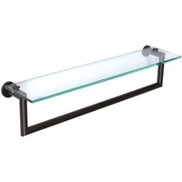  Kubic Vanity Shelf Bathroom Accessory - Matte Black