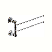  Columnar Towel Bar Bathroom Accessory - Polished Chrome