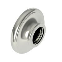  Columnar Flanges / Trim Ring Bathroom Accessory - Polished Nickel