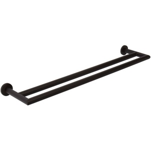 G462224MB Kubic Towel Bar Bathroom Accessory - Matte Black