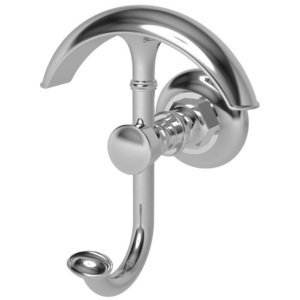 G4811PN Eavon Robe Hook Bathroom Accessory - Polished Nickel