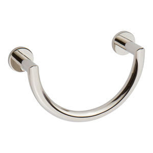 G4605PN Kubic Towel Ring Bathroom Accessory - Polished Nickel