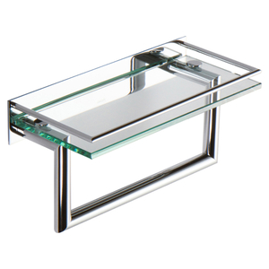 G2819RT12PC Surface Vanity Shelf Bathroom Accessory - Polished Chrome G2819RT12PC Surface Vanity Shelf Bathroom Accessory - Polished Chrome