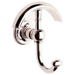  Columnar Robe Hook Bathroom Accessory - Polished Nickel