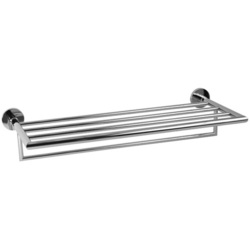 GXX43S-24/SN Kubic Vanity Shelf Bathroom Accessory - Satin Nickel