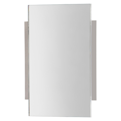  Surface Square / Rectangular Mirror - Satin Nickel