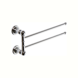 Columnar Towel Bar Bathroom Accessory - Polished Nickel