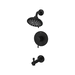 Grohe G1024962430 Matte Black Tub & Shower Faucet Trim Kit