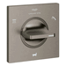 Grohe G19591AL1 Brushed Hard Graphite Transfer Valve Trim