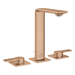 Grohe G20584DL1 Brushed Warm Sunset 8'' Widespread Bathroom Sink Faucet
