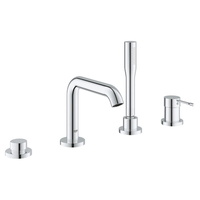  Essence Deck Mount With Handshower Tub Faucet - Starlight Chrome