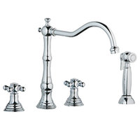  Bridgeford Two-Handle Kitchen Faucet - Chrome