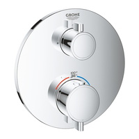  Grohtherm Thermostatic / Volume Control Trim Trim Kit - Starlight Chrome