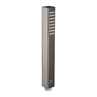  Euphoria Cube Hand Held Shower Shower Accessory - Hard Graphite