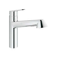 Pull-Out Spray Kitchen Faucet 1 Hole
