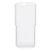  Atrio Toothbrush & Tumbler Holder Bathroom Accessory - Starlight Chrome