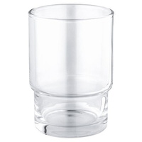  Essentials Toothbrush & Tumbler Holder Bathroom Accessory - Glass
