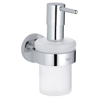  Essentials Soap Dispenser Bathroom Accessory - Starlight Chrome